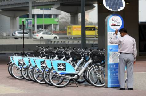 European Style Bike Sharing coming to Dubai