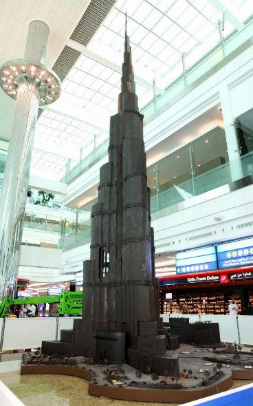 Burj Khalifa replica becomes the Tallest Chocolate Tower in Dubai