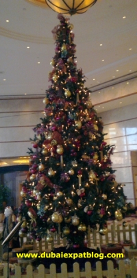 Celebrating Christmas in Dubai