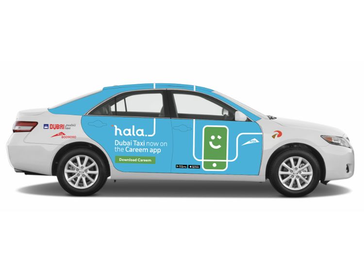 RTA launches e-hailing service Hala with Careem, Phone booking for Dubai Taxis to stop soon