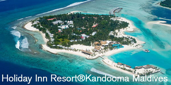 Holiday Inn Resort® Kandooma Maldives the tropical island paradise