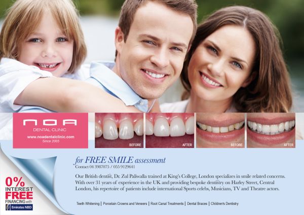 NOA Dental Clinic, specialized dental services in Dubai