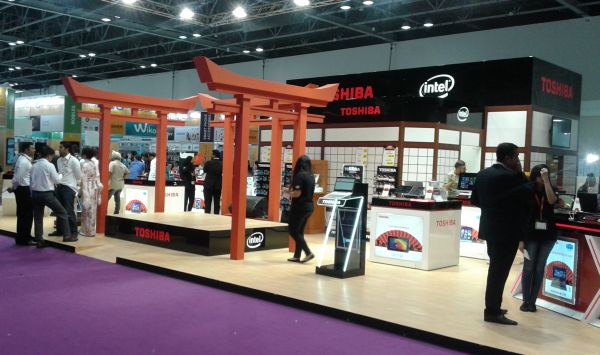 toshiba at Gitex shoppers 2014